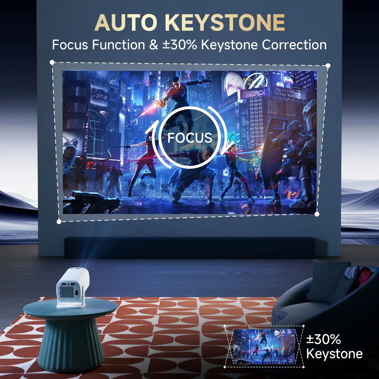 Mini projektor