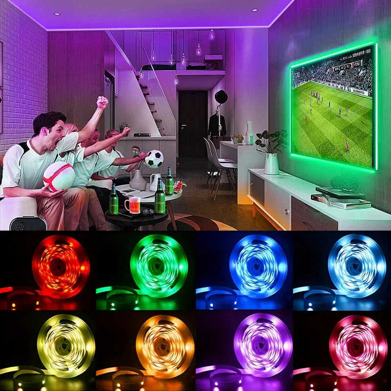 Kolorowe Światła LED na TV