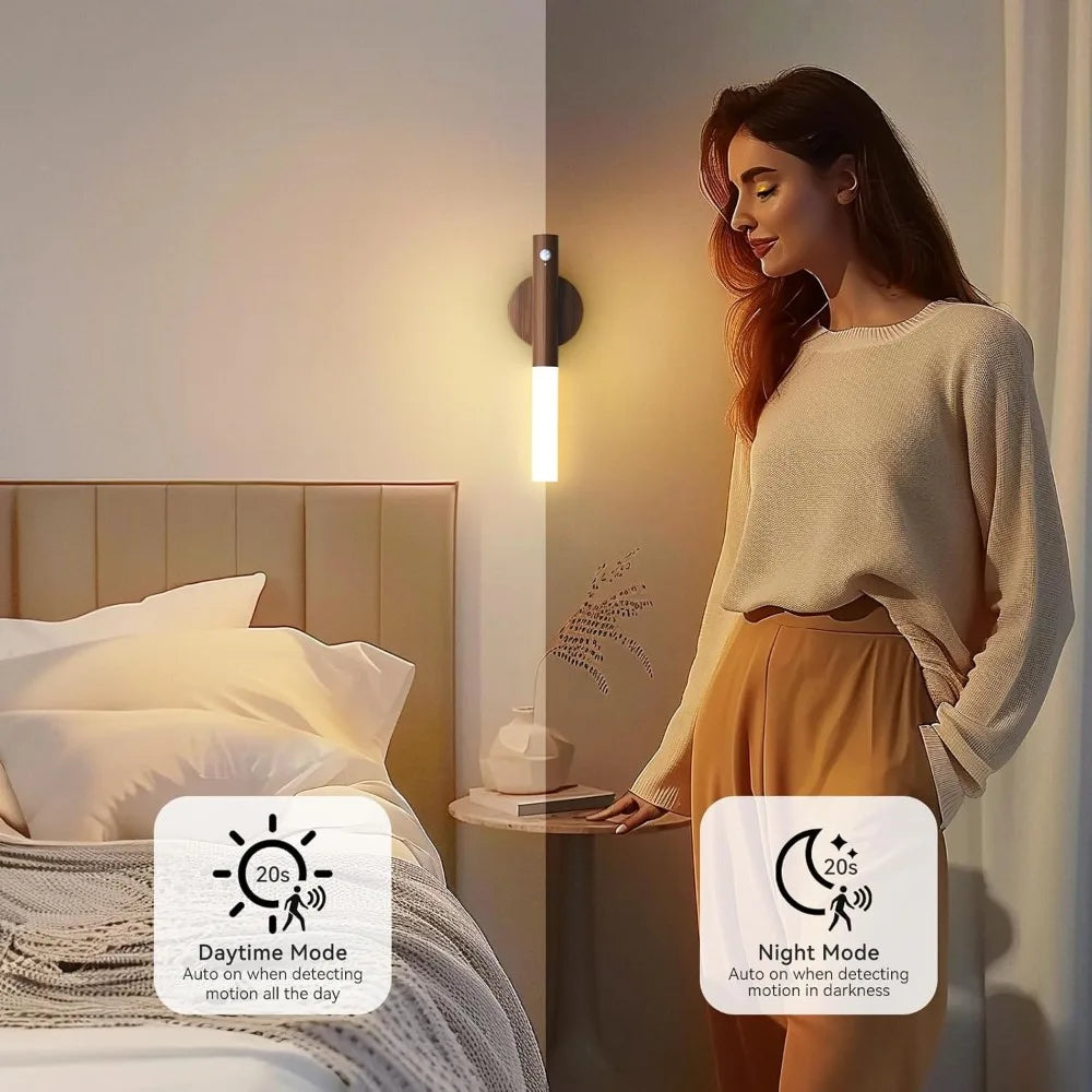 Lampka Nocna z Czujnikiem Ruchu