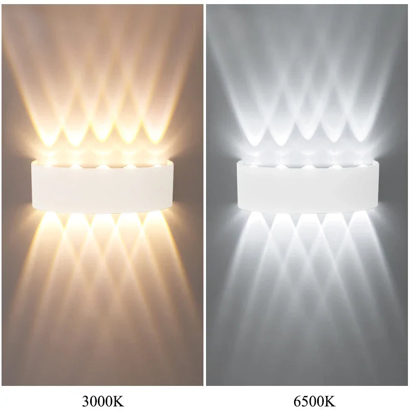 Stylowa Lampa Ścienna LED